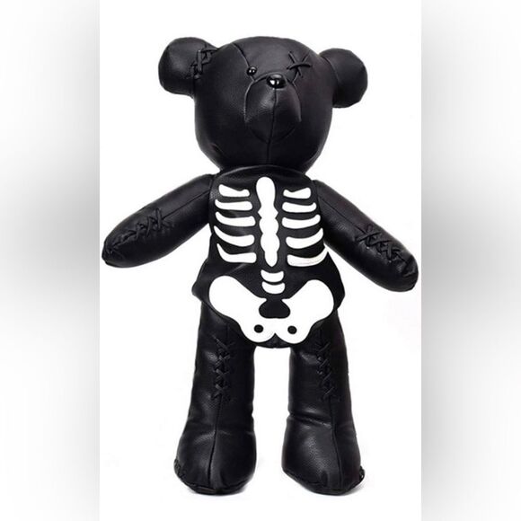 Men|women Teddy Bear|skeleton |punk style |Backpack - Picture 8 of 9